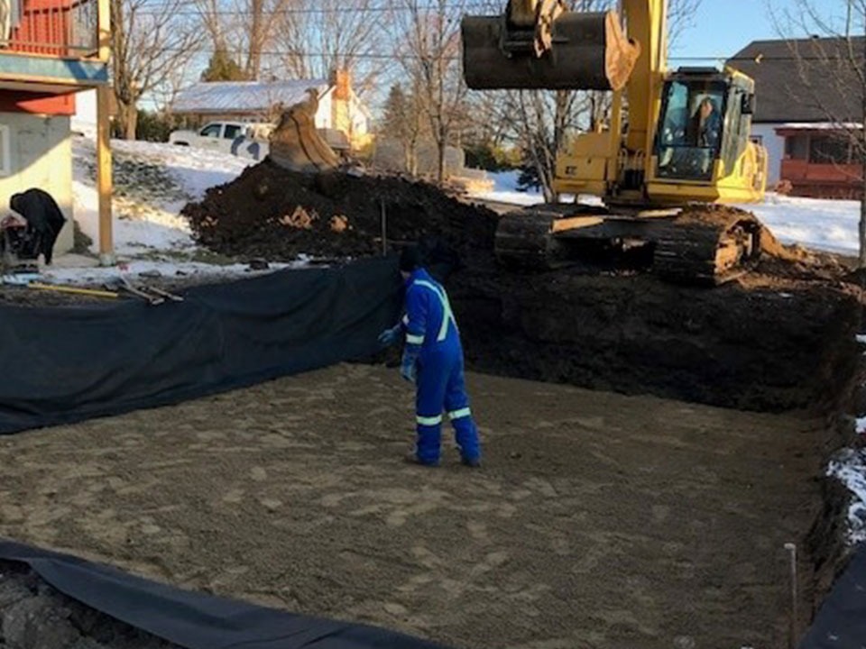 Installation septique