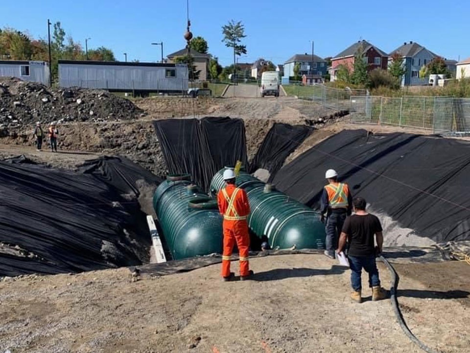 Travaux pétrolier